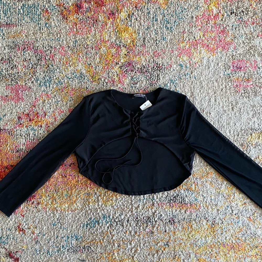 Forever 21, “Sunset Down”, Brand New, Bolero top.